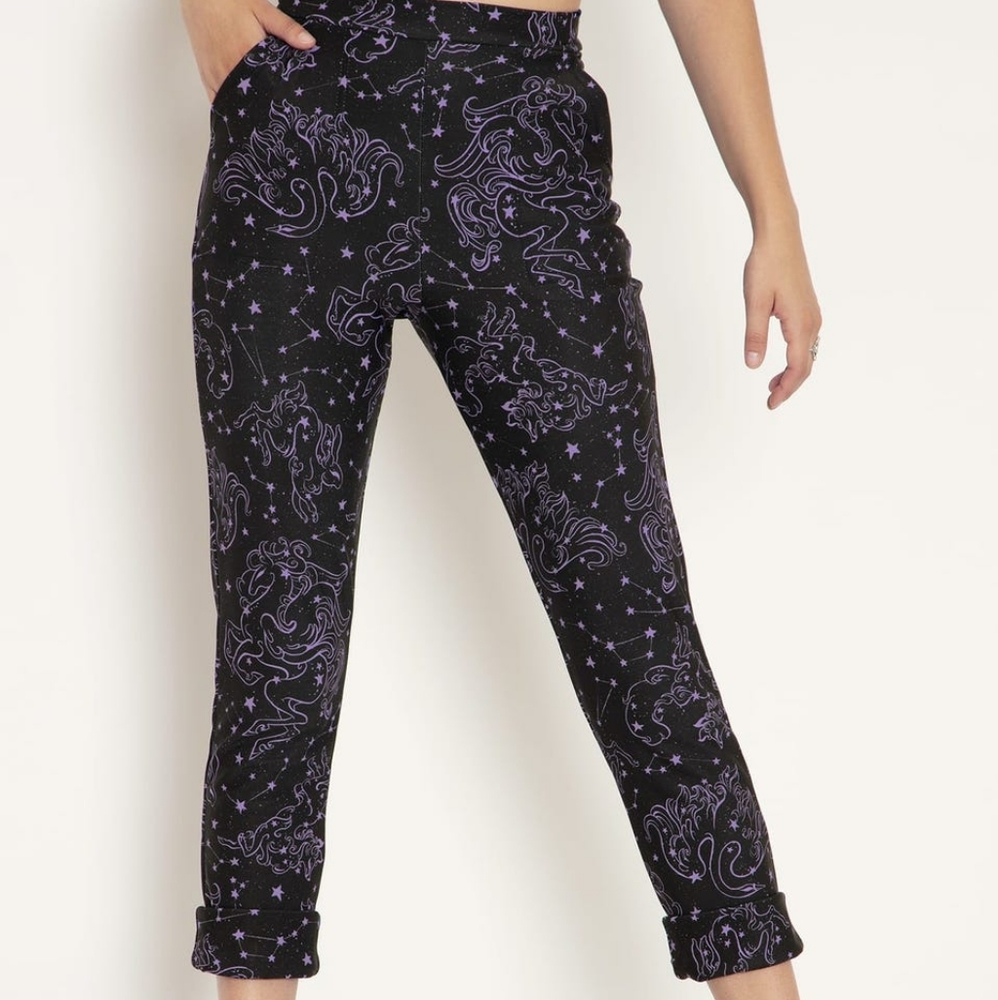 Blackmilk Crypto Constellations Cuffed Pants